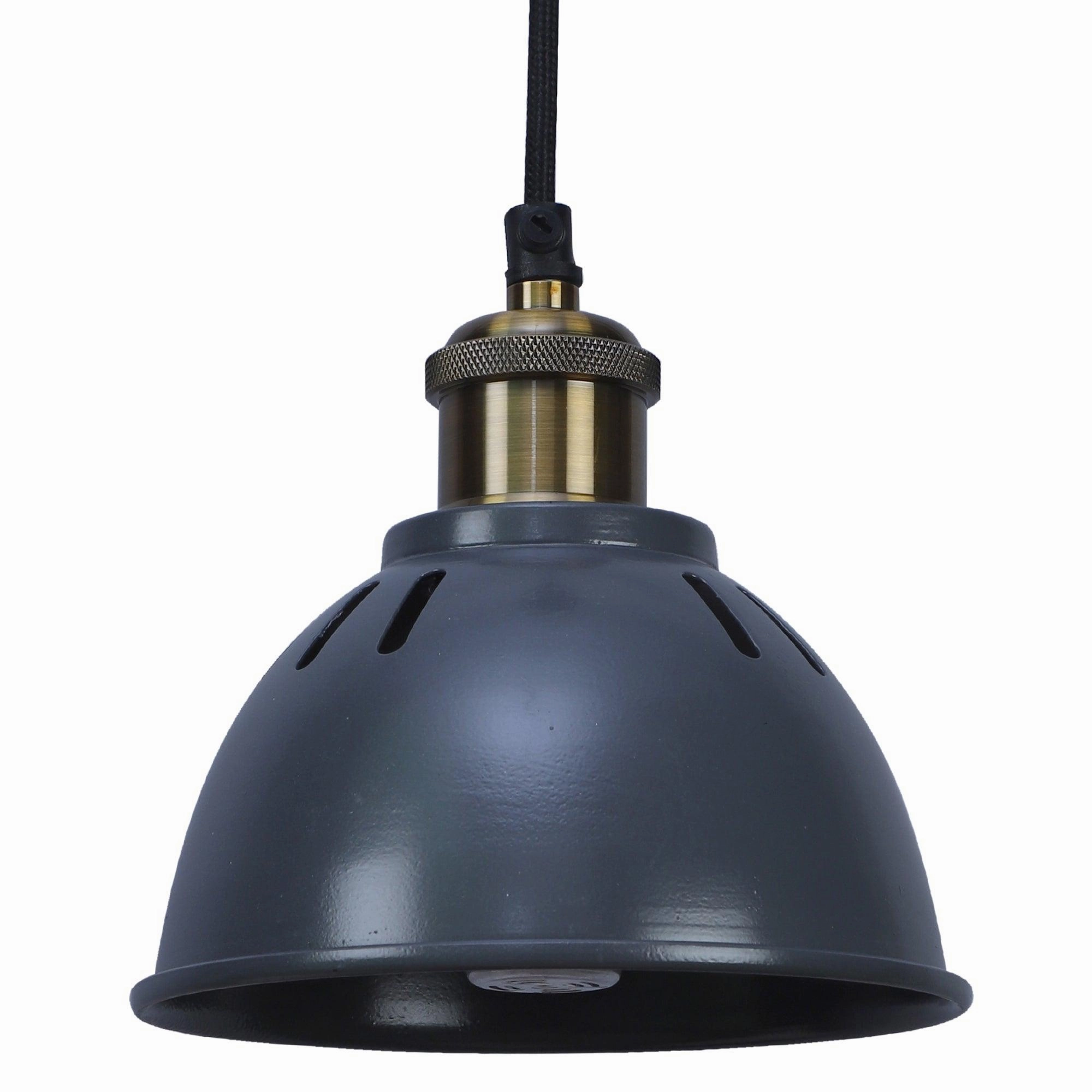 Darnar Grey Metal Hanging Light by SS Lightings