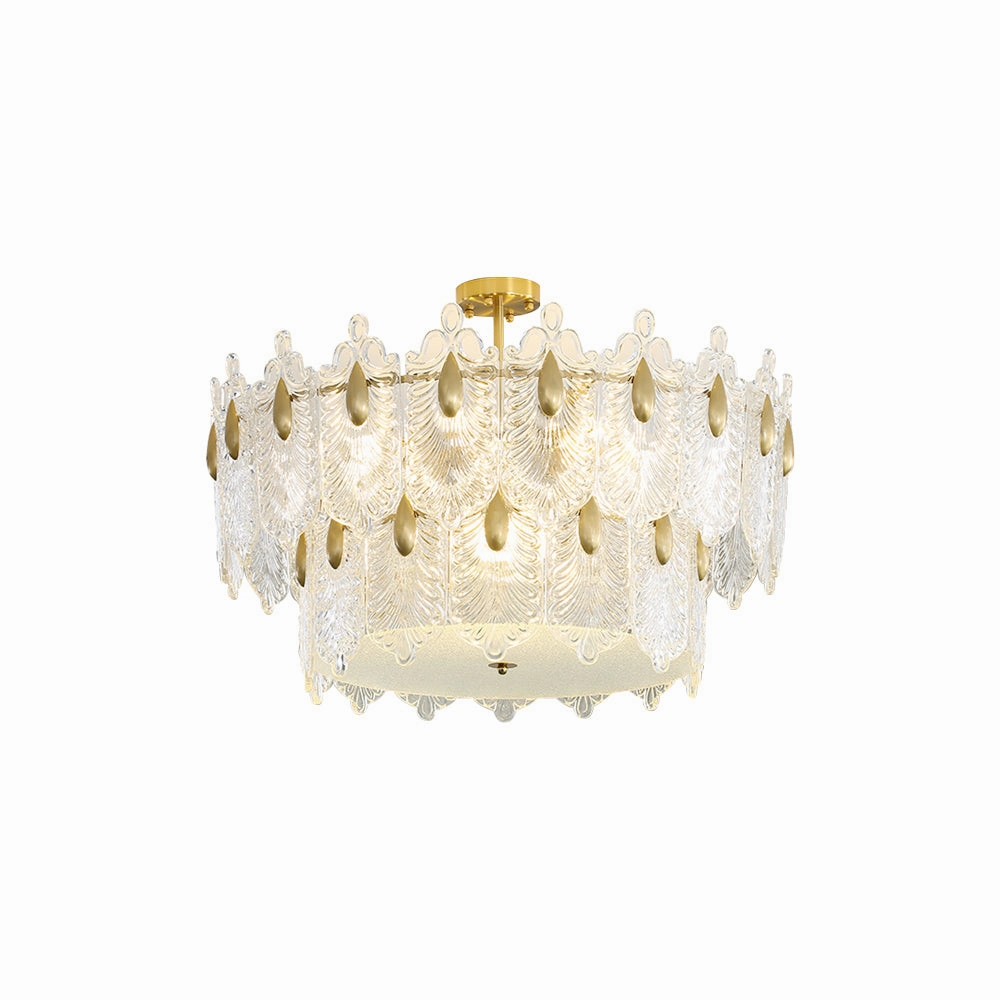 Decazes Chandelier flowerpot LED lamp