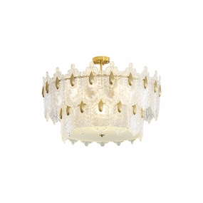 Decazes Chandelier flowerpot LED lamp