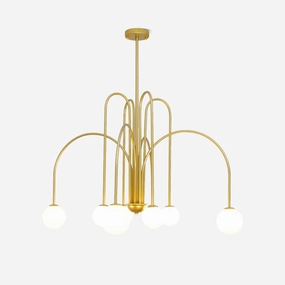 Delaney Chandelier modern modeling table light