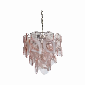 Delara Pink Chandelier flowerpot LED lamp