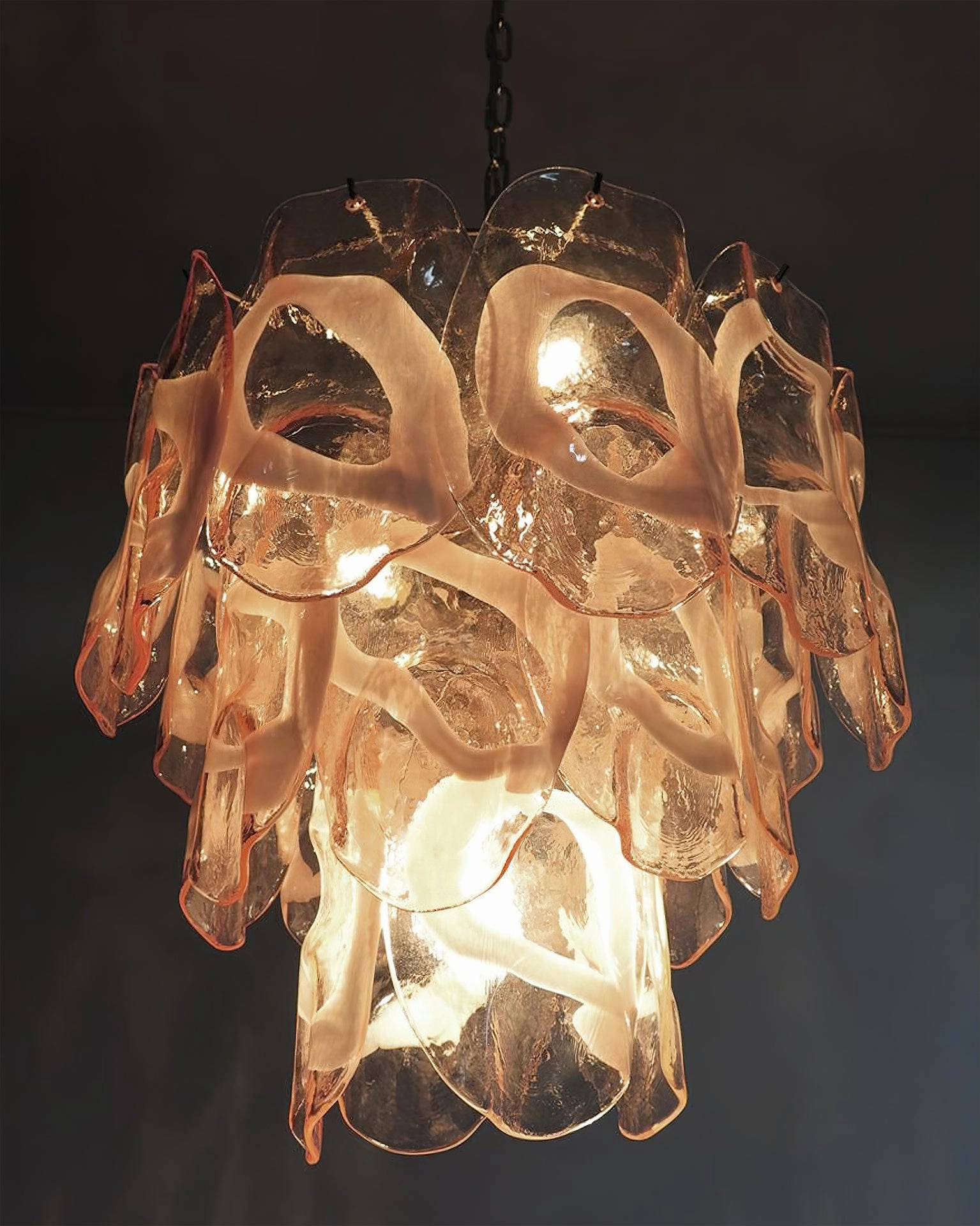 Delara Pink Chandelier