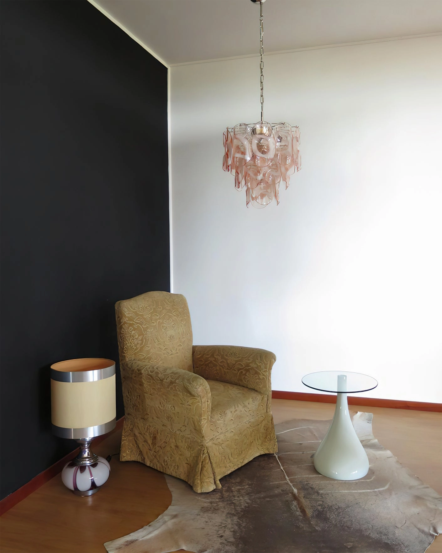 Delara Pink Chandelier