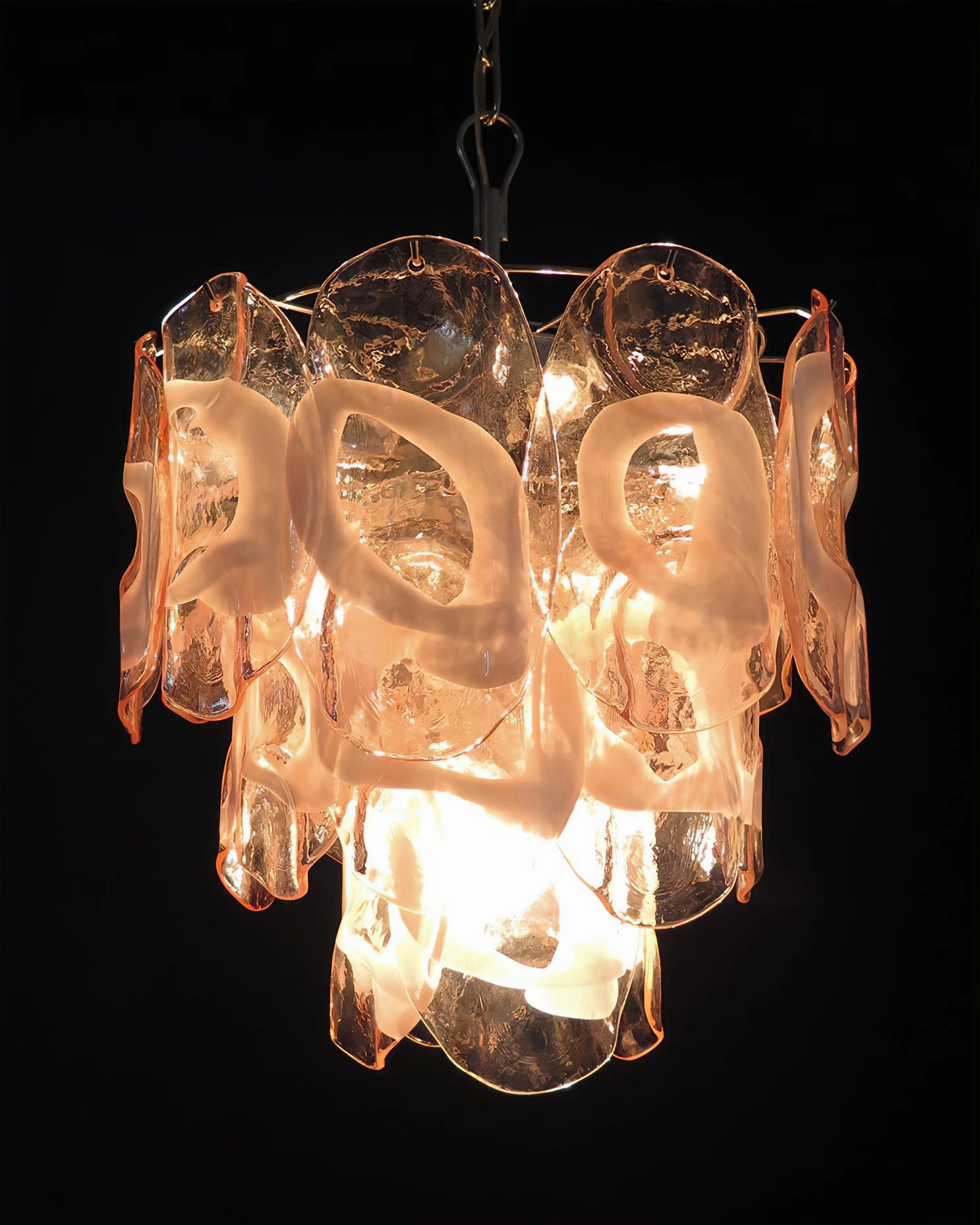Delara Pink Chandelier