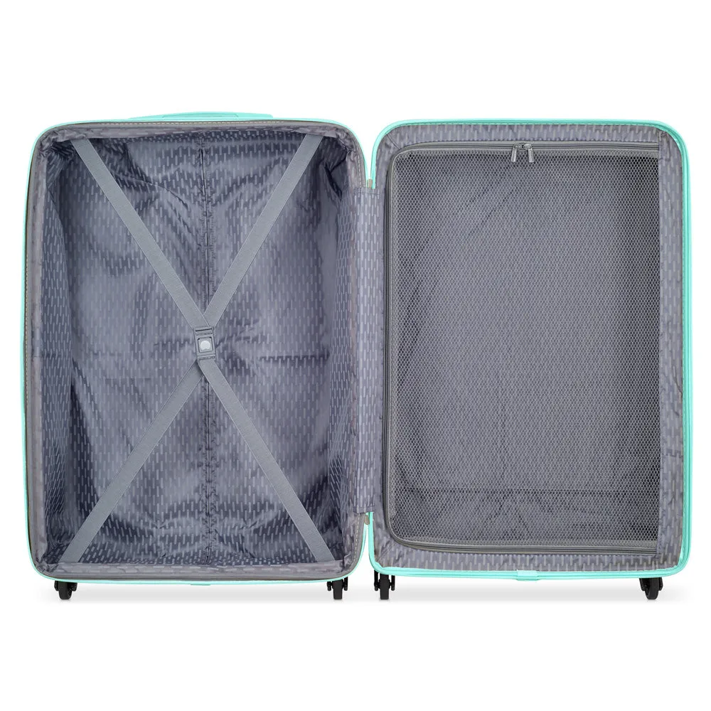 DELSEY Paris Christine Hardside Spinner Luggage Collection, 28-Inch Checked-Large Bags Delsey-Paris