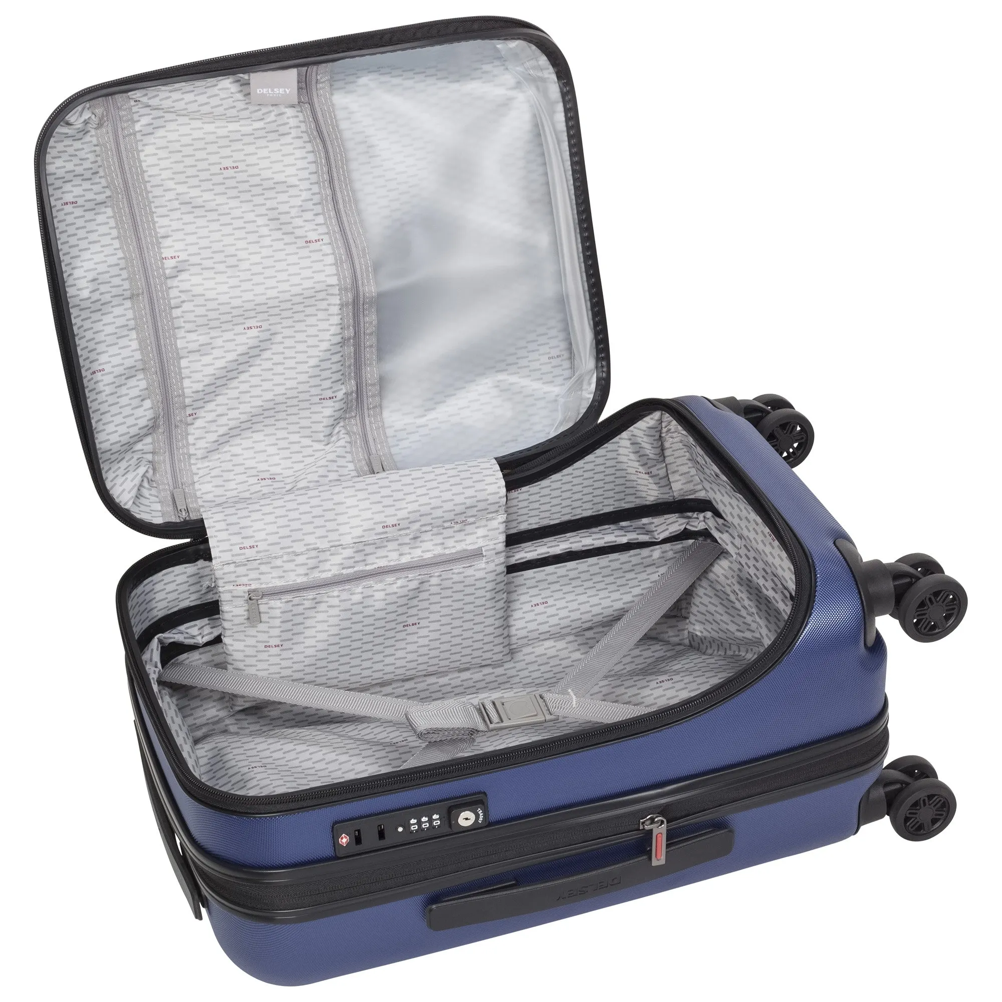 DELSEY Paris Cruise Hardside 19" 4-Wheel Carry-On Luggage Bags Delsey-Paris