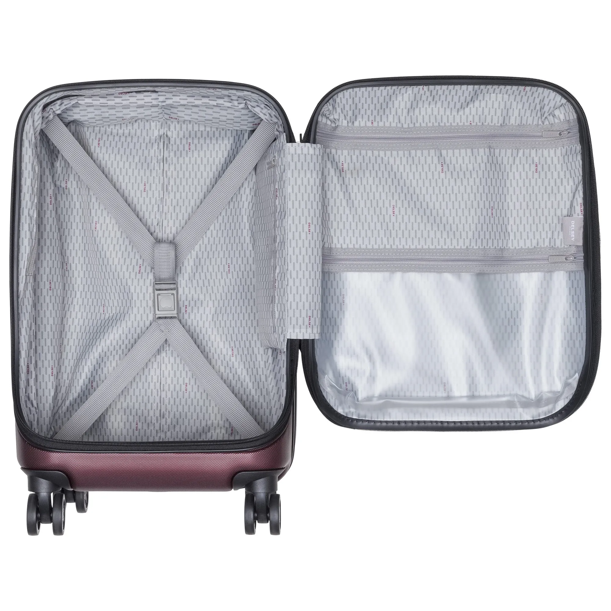 DELSEY Paris Cruise Hardside 19" 4-Wheel Carry-On Luggage Bags Delsey-Paris