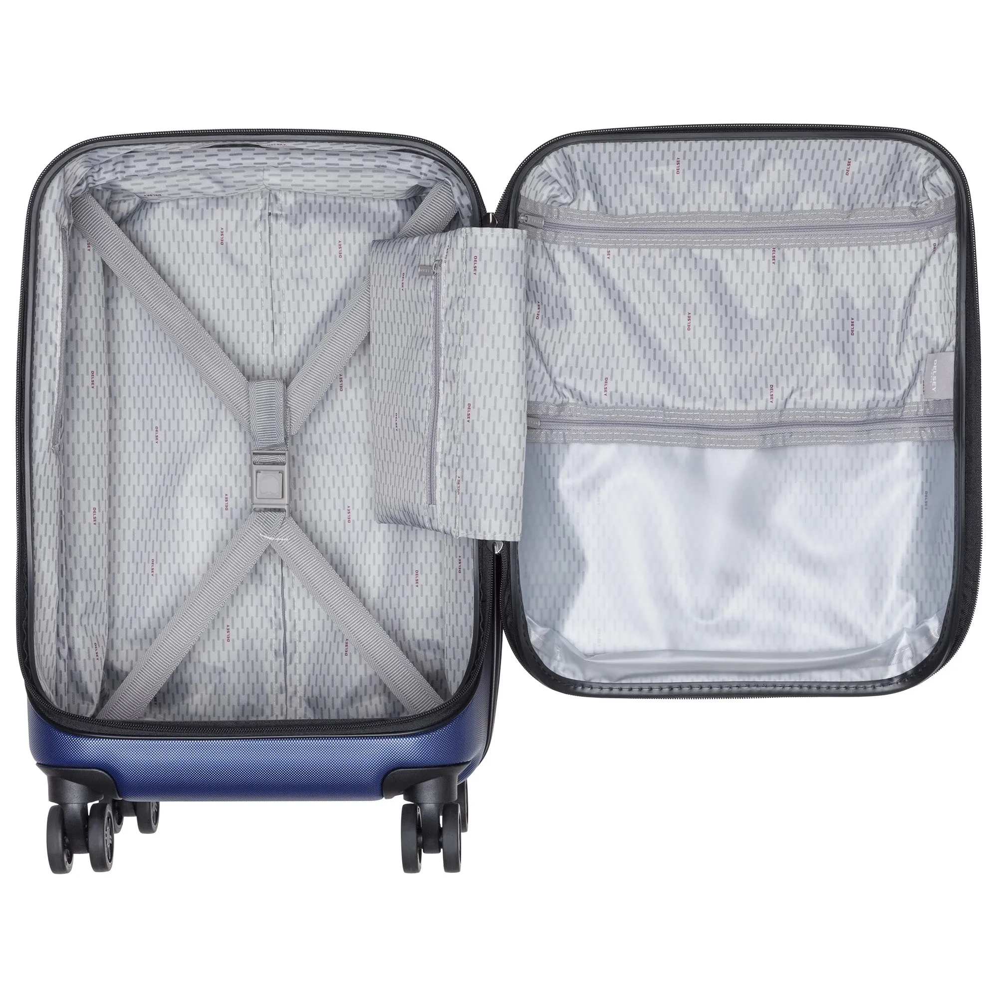 DELSEY Paris Cruise Hardside 19" 4-Wheel Carry-On Luggage Bags Delsey-Paris