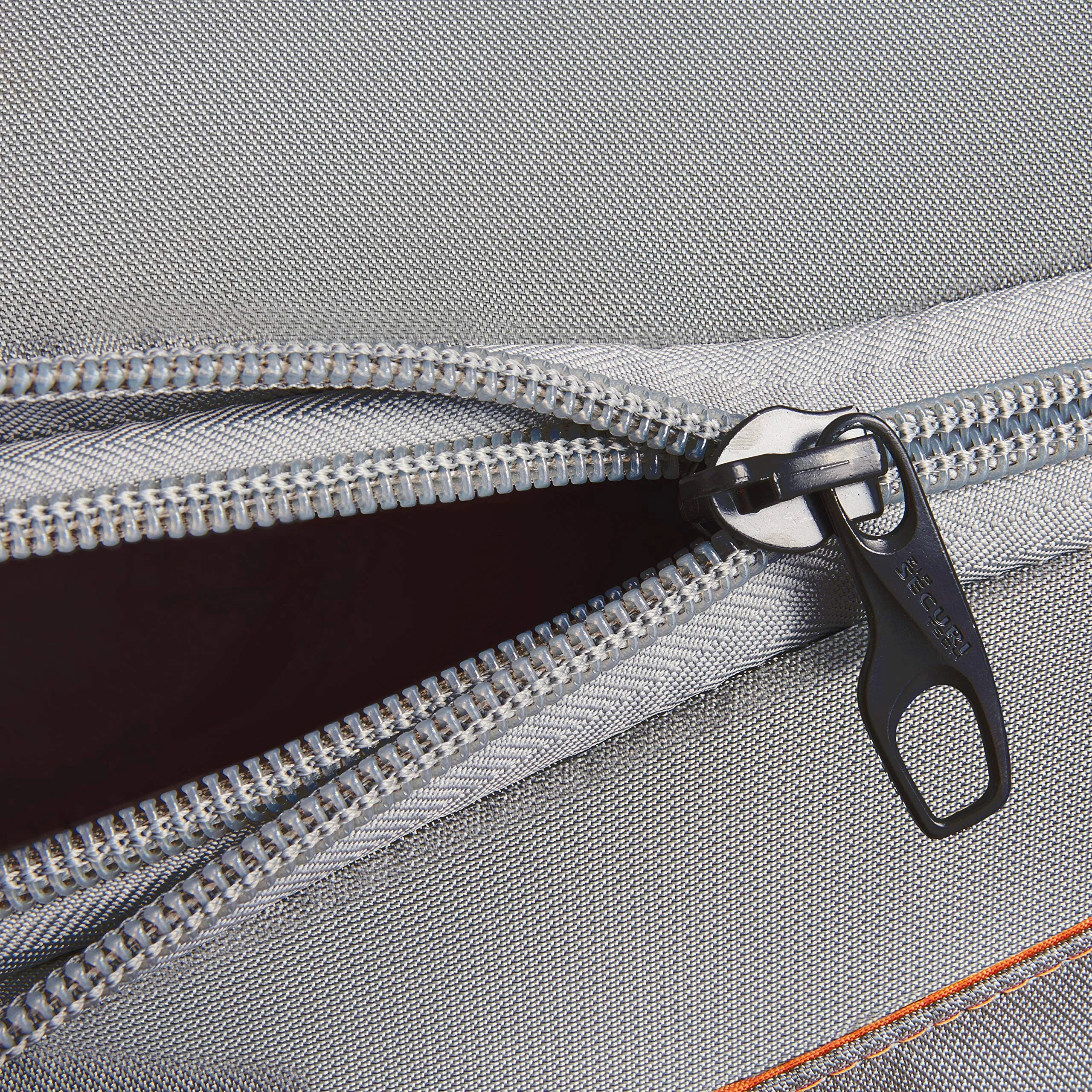 DELSEY Paris Egoa Rolling Travel Duffel Bag with 100% Recycled Materials, Light Gray, Checked-Medium 25 Inch Bags Delsey-Paris