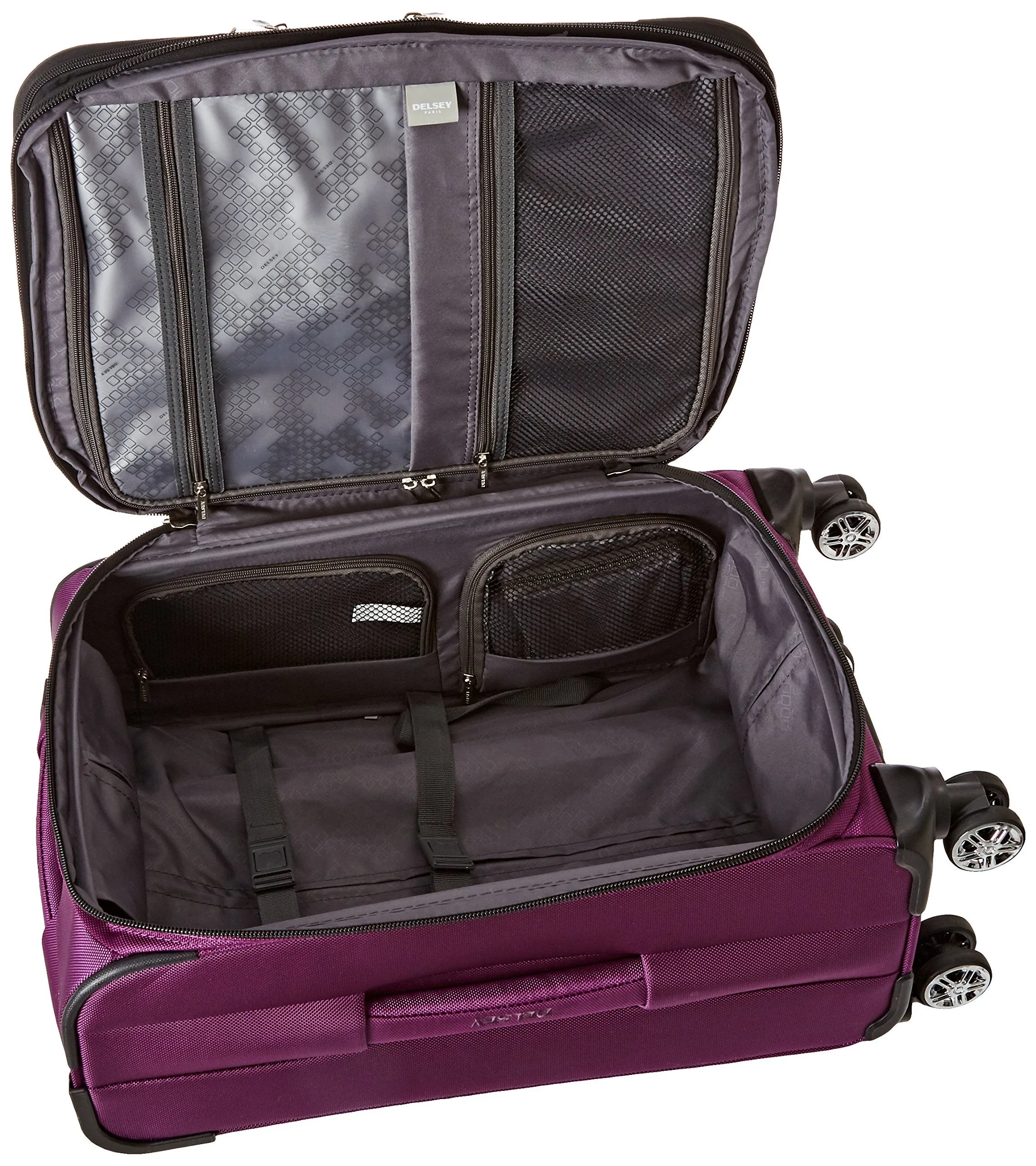 DELSEY Paris Helium Cruise 21" 4-Wheel Carry-On Luggage Bags Delsey-Paris