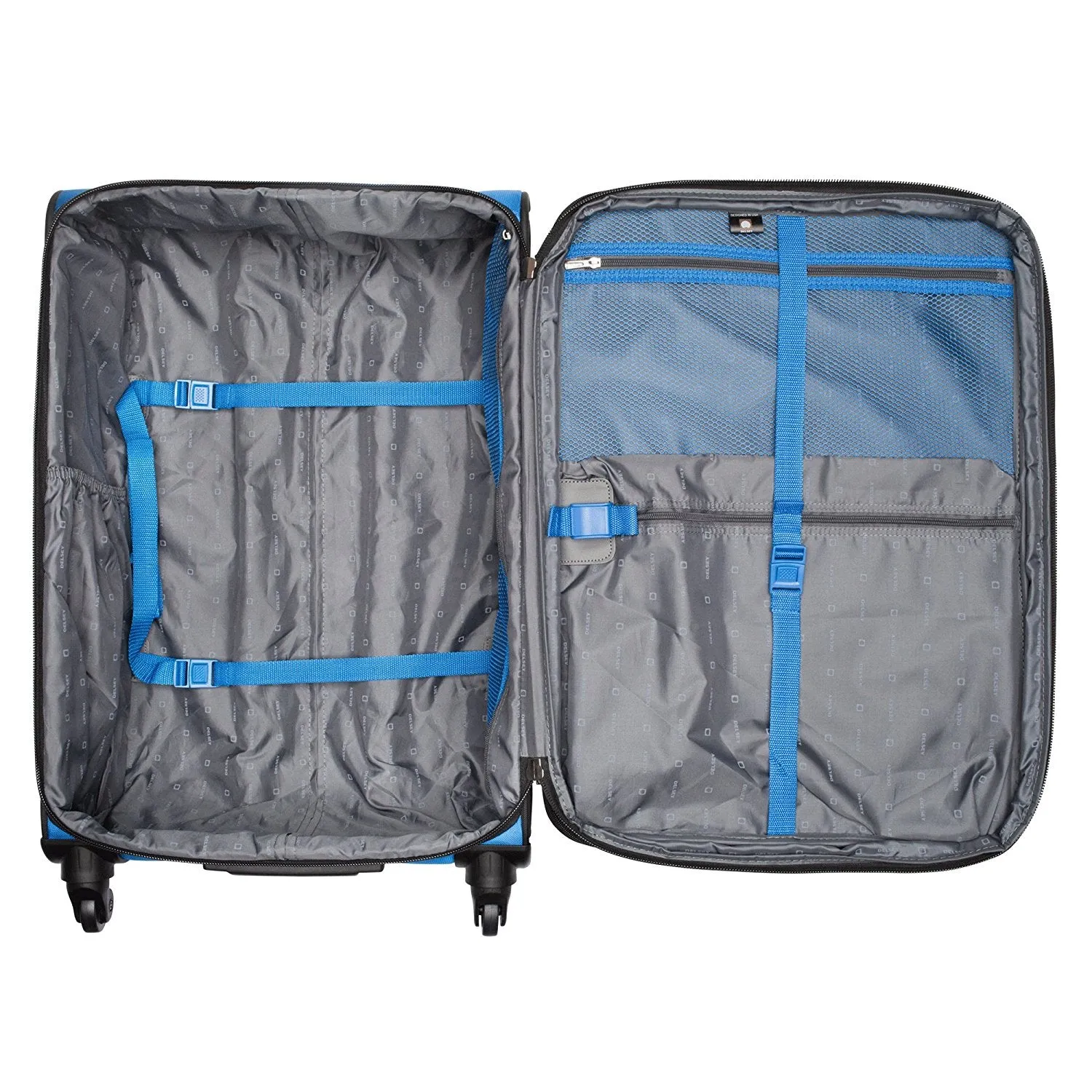 DELSEY Paris Helium Sky 25" 4-Wheel Medium Luggage Bags Delsey-Paris