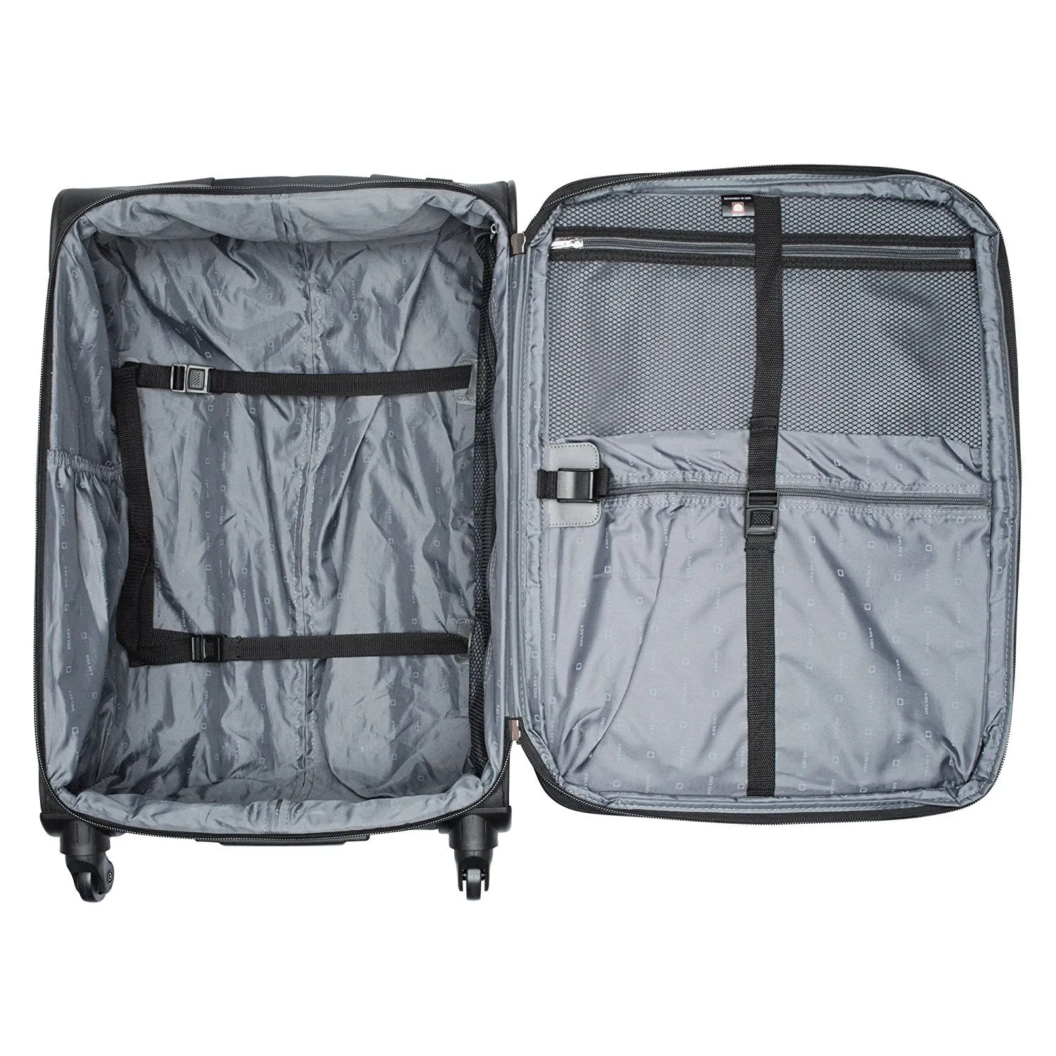DELSEY Paris Helium Sky 25" 4-Wheel Medium Luggage Bags Delsey-Paris