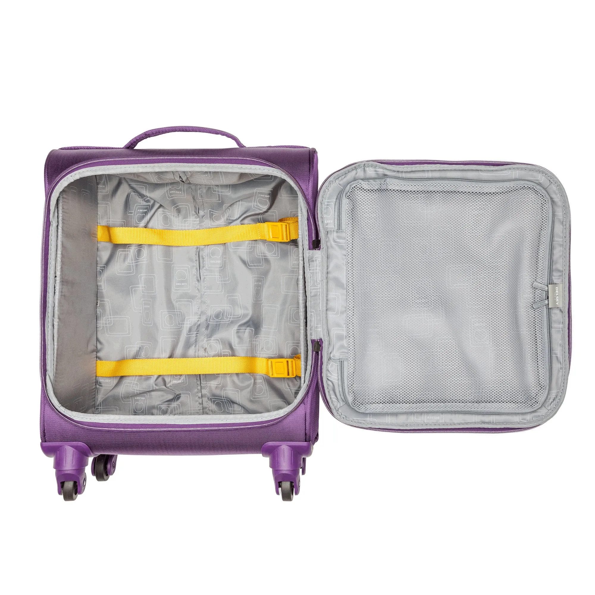 DELSEY Paris Solution 18" 4-Wheel International Carry-On Luggage Bags Delsey-Paris