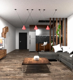 Demeanor V-Cluster Pendant Light contemporary ceiling fixture