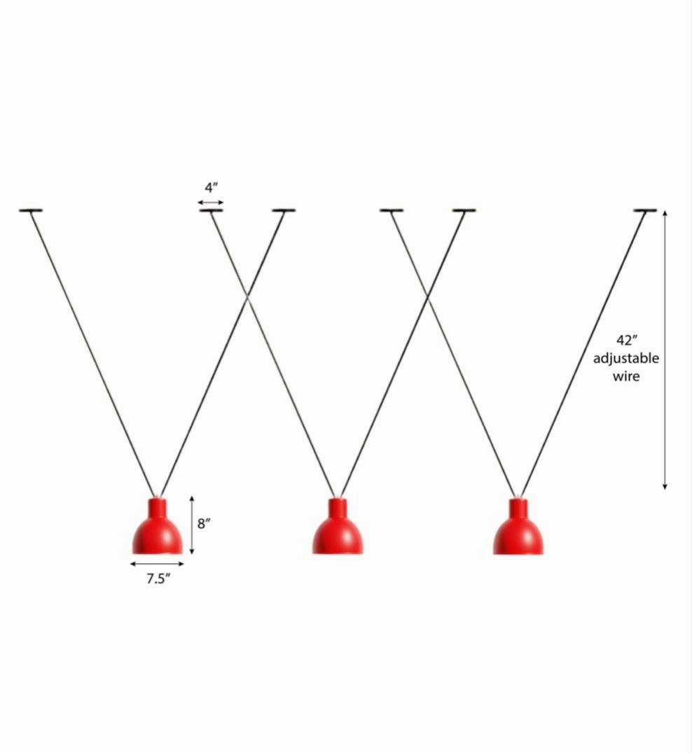 Demeanor V-Cluster Pendant Light