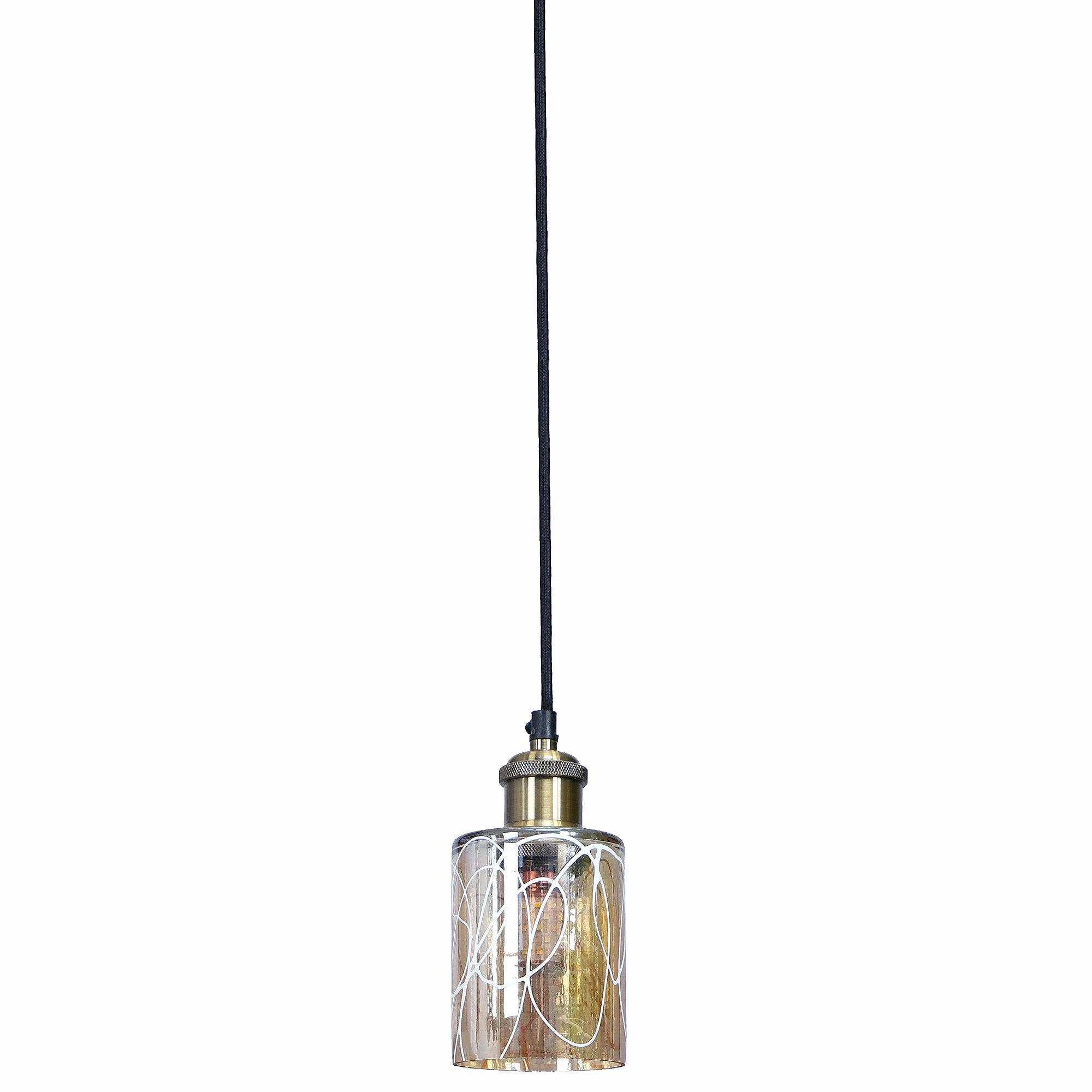 Dexter Transparent Glass Hanging Light by SS Lightings