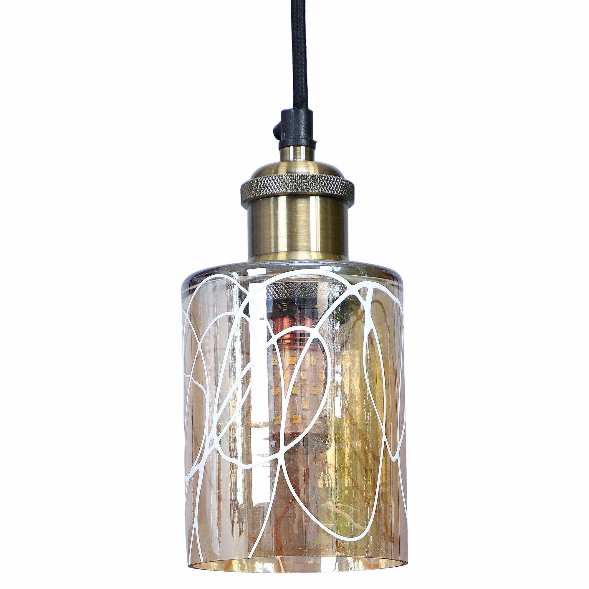 Dexter Transparent Glass Hanging Light by SS Lightings