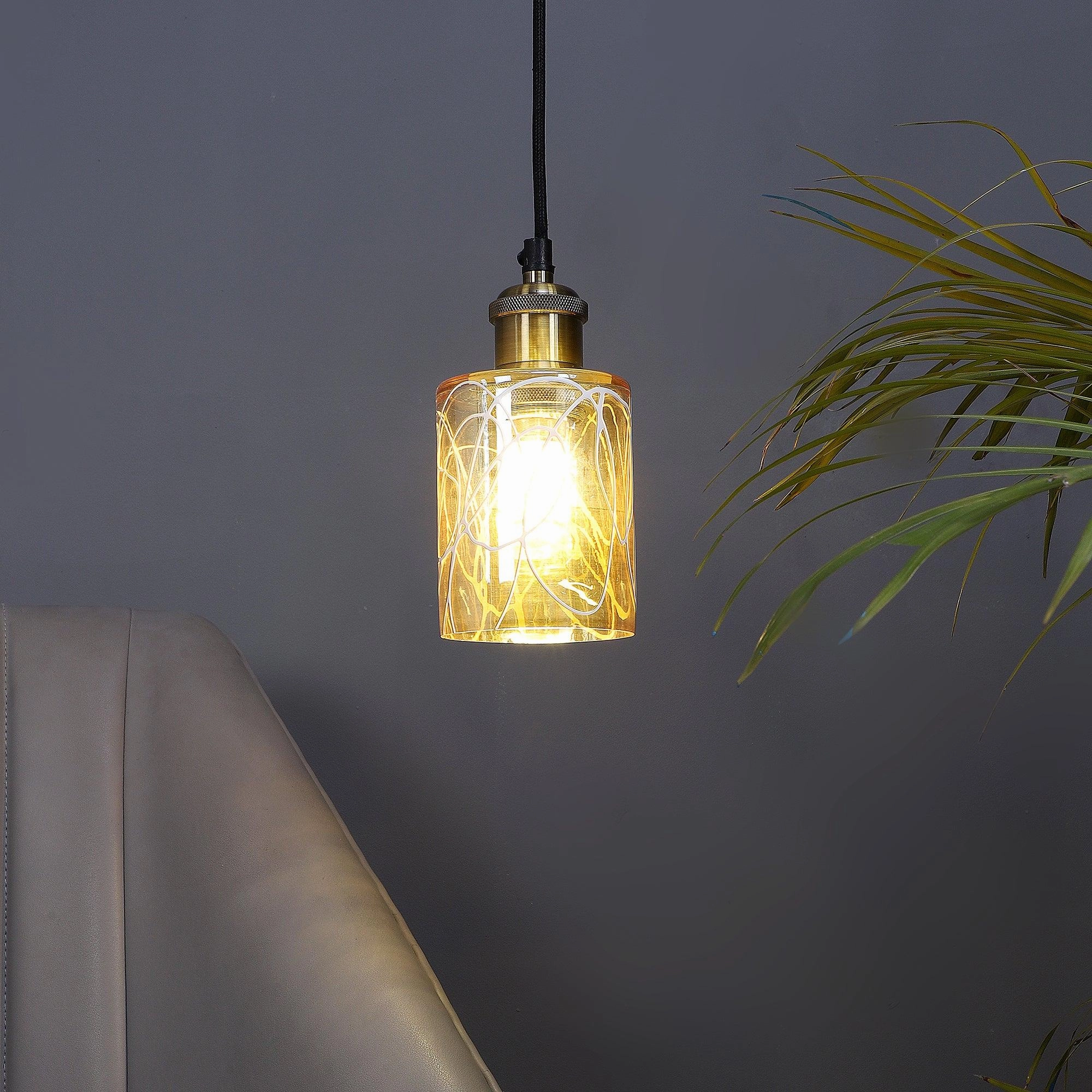 Dexter Transparent Glass Hanging Light by SS Lightings