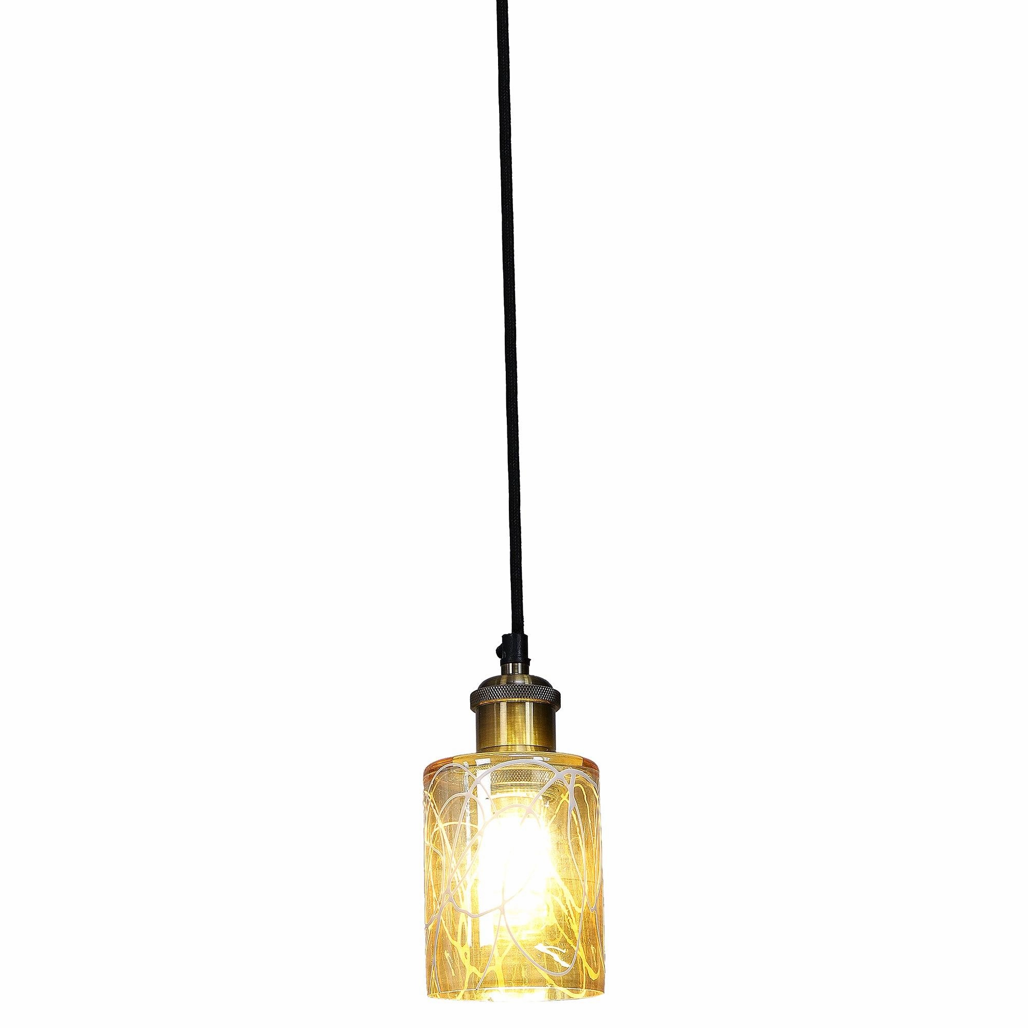Dexter Transparent Glass Hanging Light by SS Lightings