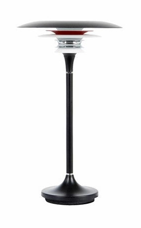 DIABLO BORDLAMPE 20 SORT/RD ambient lighting fixture