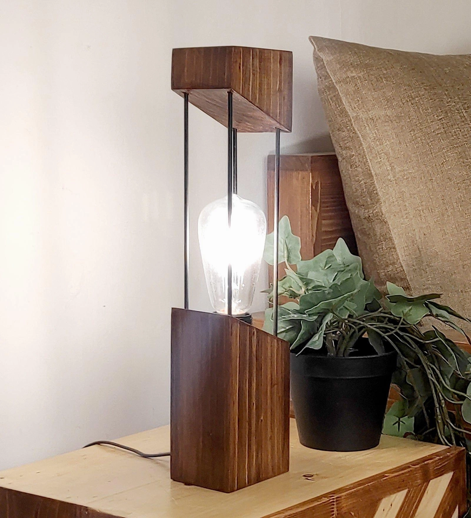 Diagon Wood and Metal Table Lamp (BULB NOT INCLUDED) Louis Poulsen chandelier