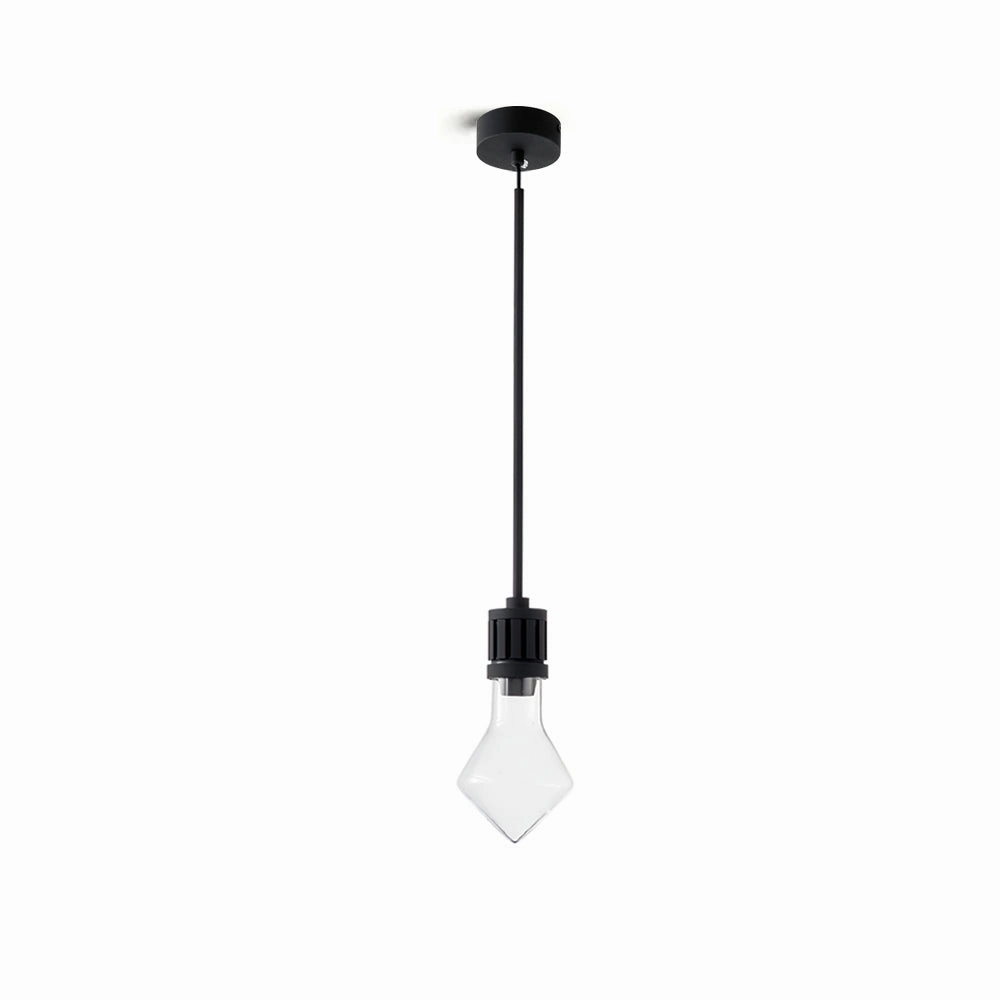 Diamond Glass Pendant Lamp minimalist ceiling light