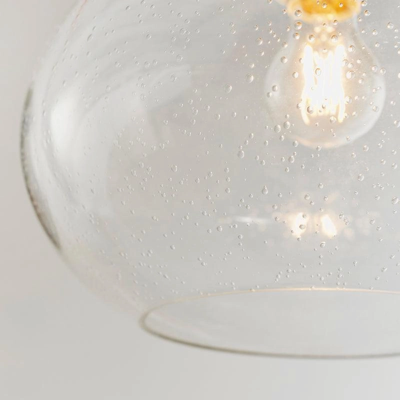 Dimitri 1 Light Clear Ceiling Pendant Light - shade only