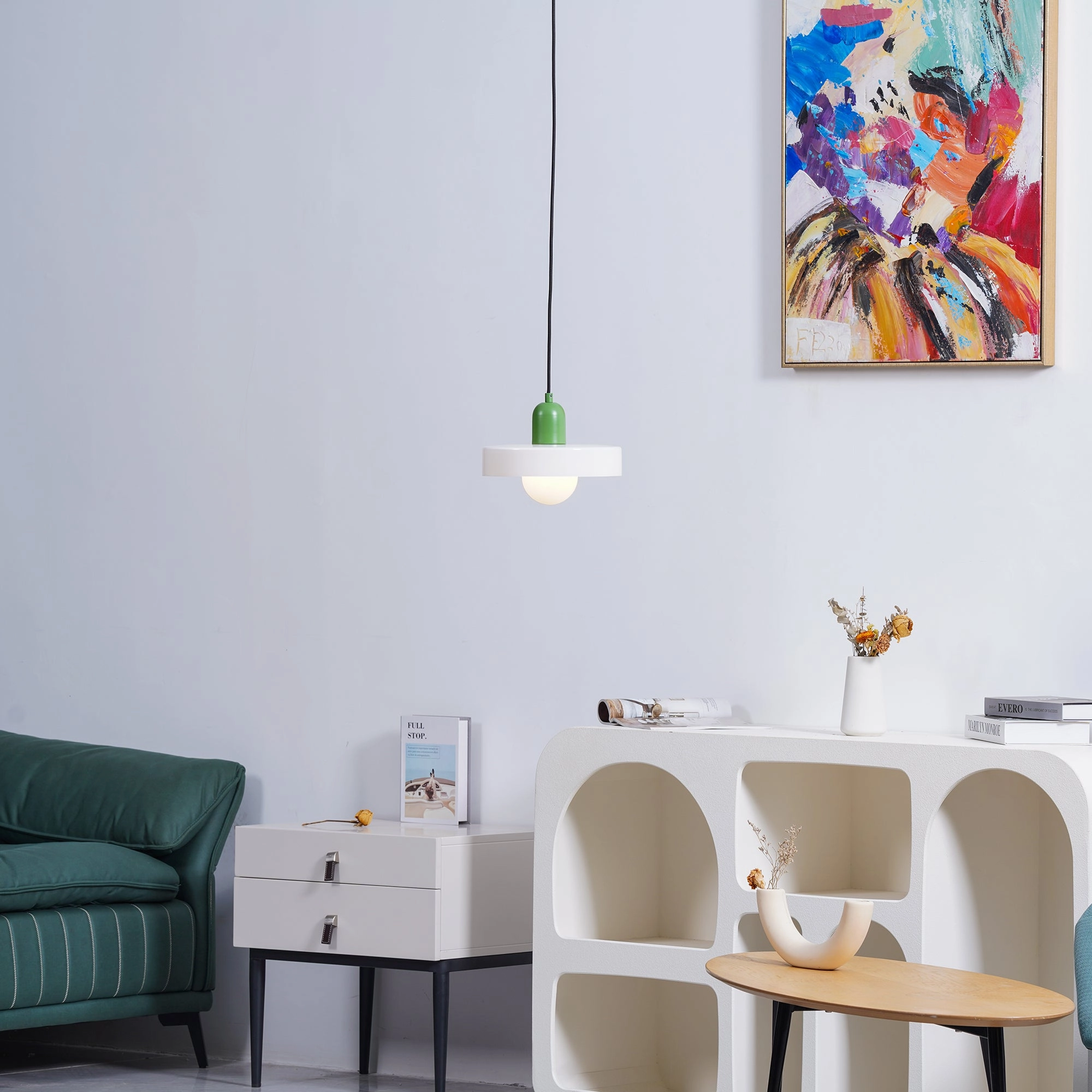 Disc Orb Pendant Lamp