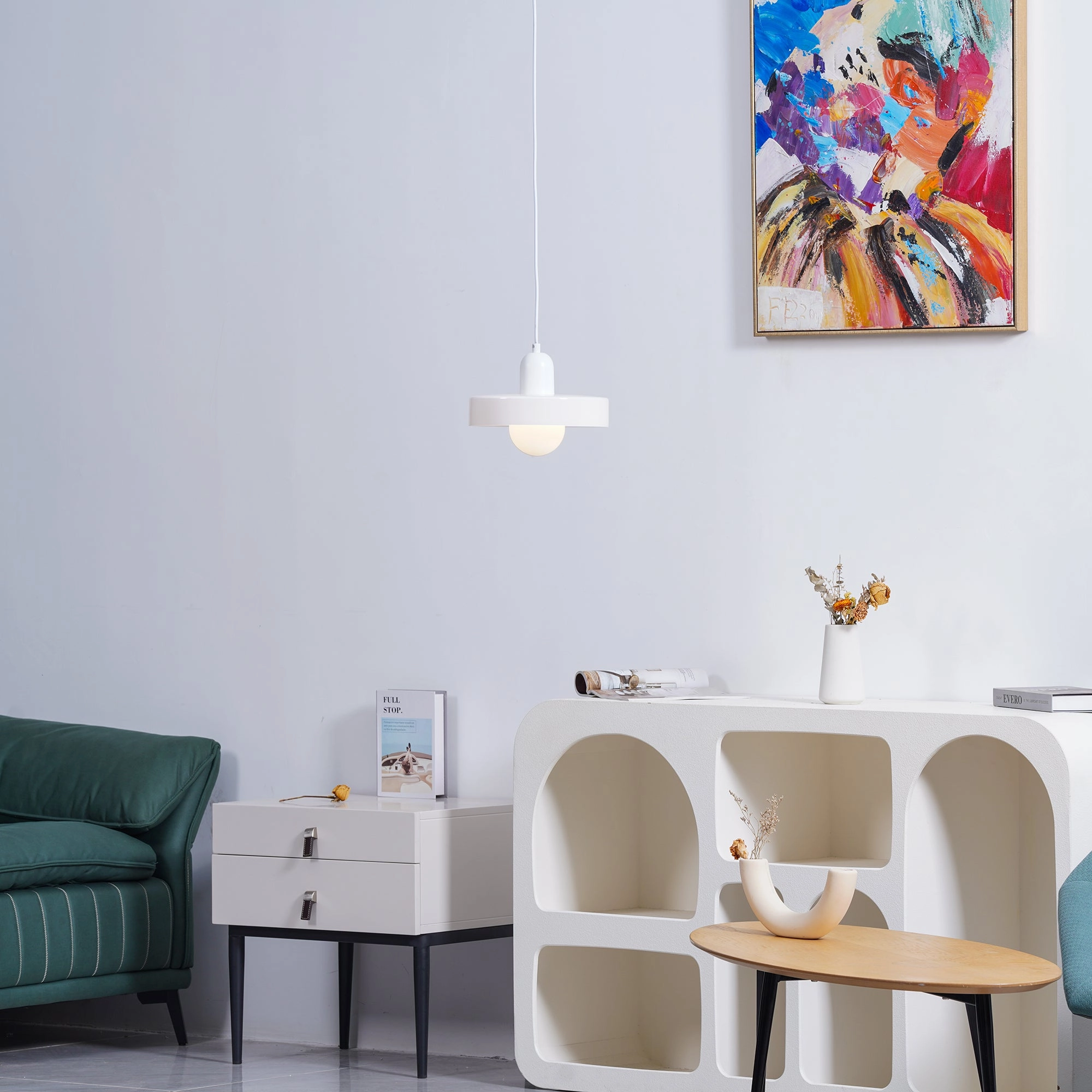 Disc Orb Pendant Lamp