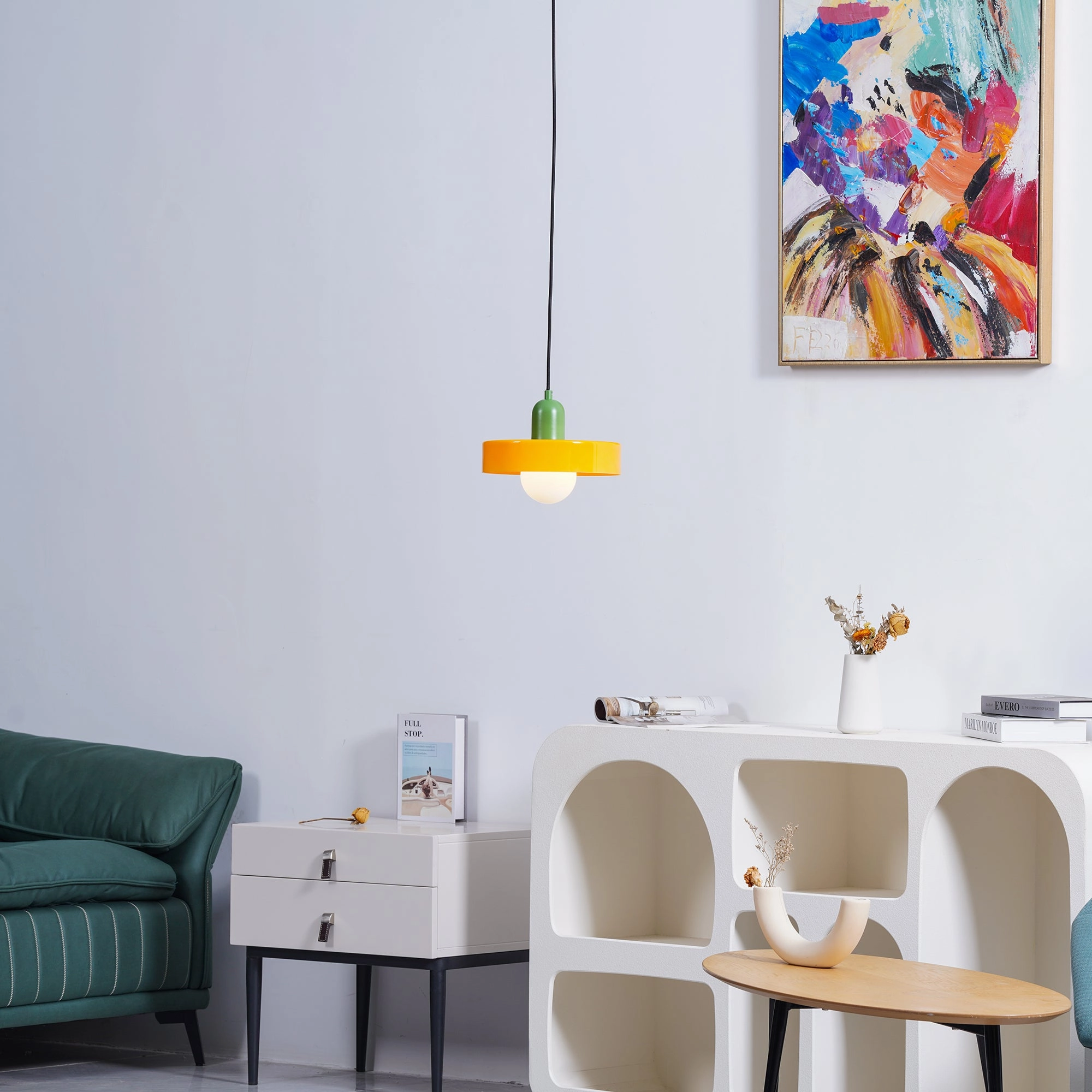 Disc Orb Pendant Lamp