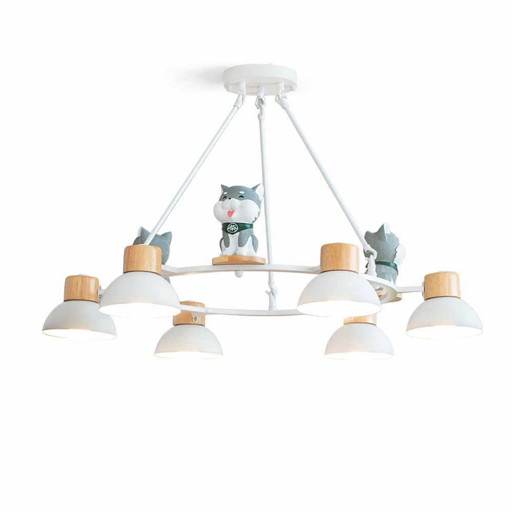Doggy Chandelier flowerpot LED lamp