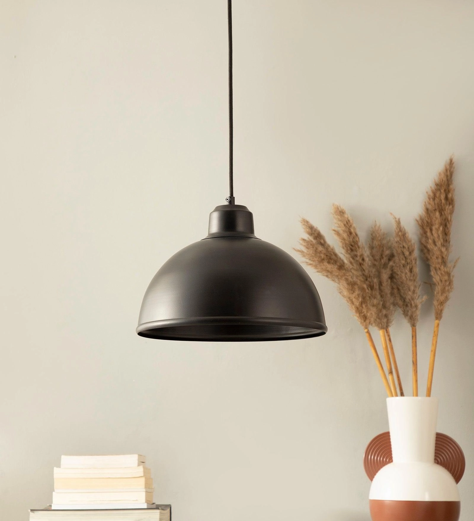 Dome Cork Pendant Light