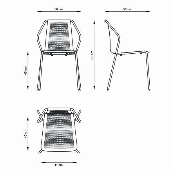 Donna Stackable Chair ? Baleri Italia