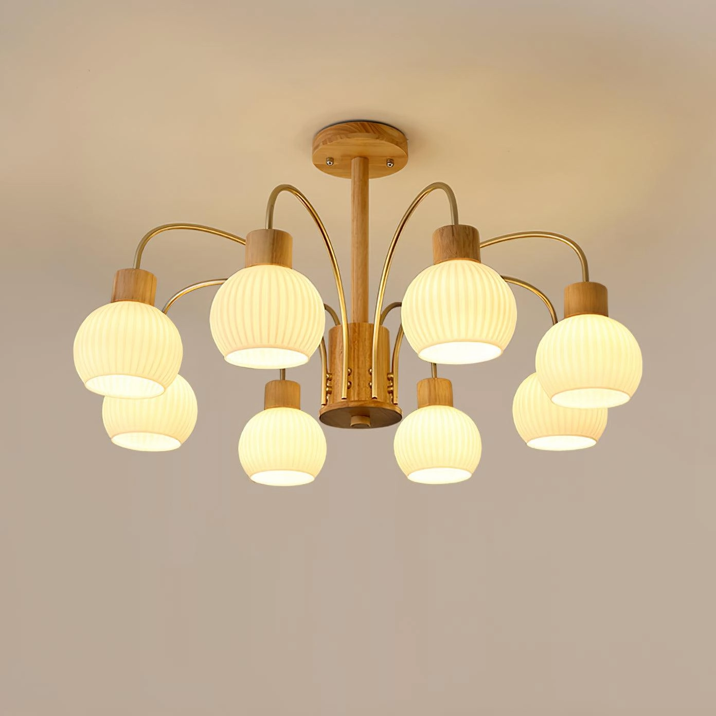 Donnelly Wooden Chandelier