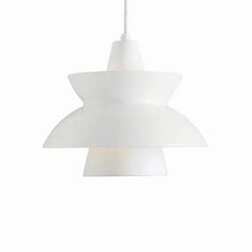 Doo-wop Hvid - Pendel decorative wall light fixture