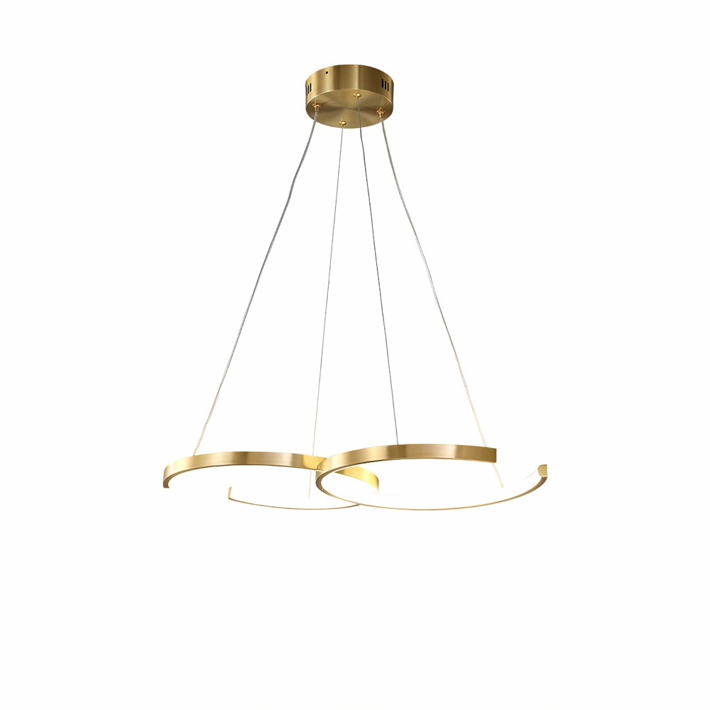 Double Rings Pendant Light