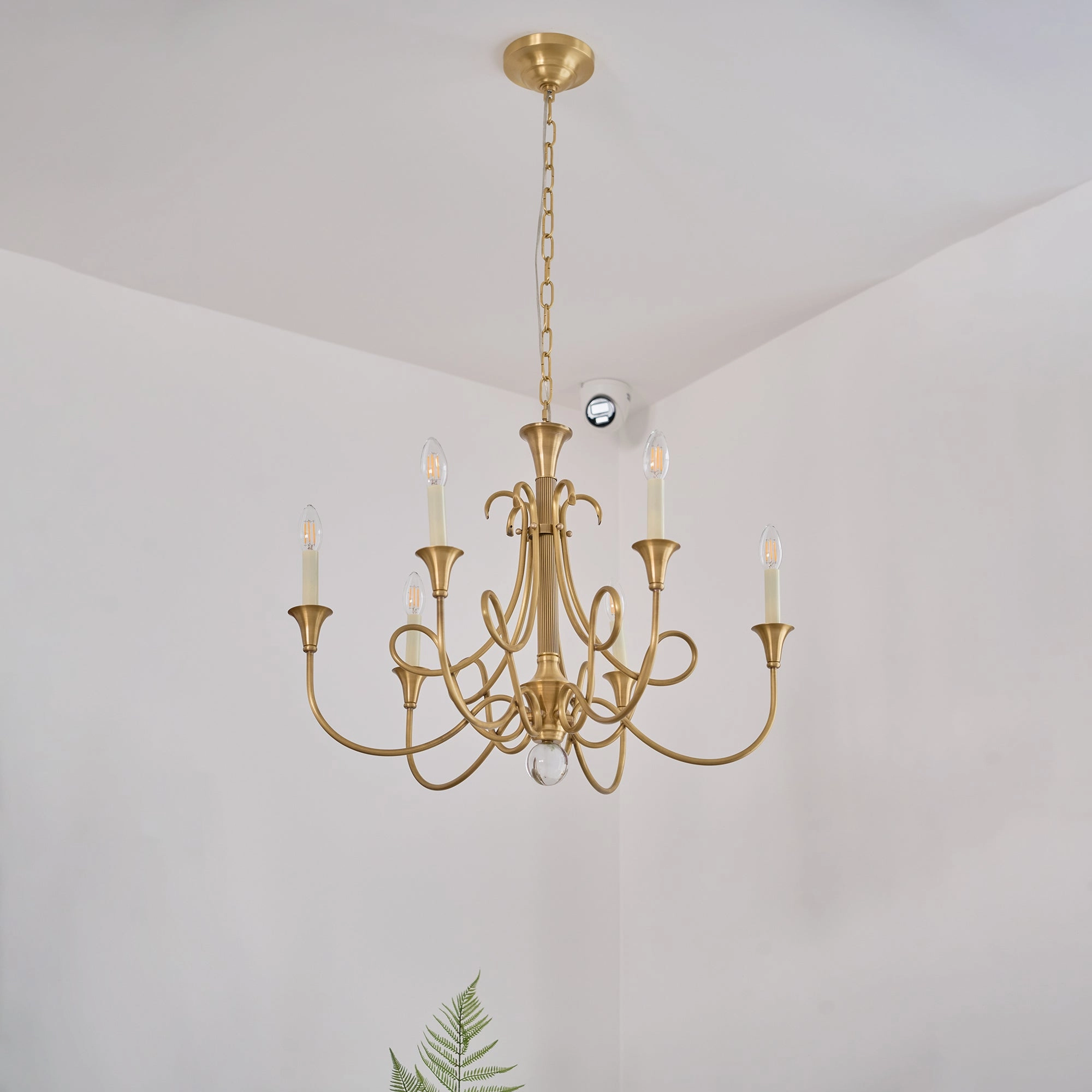 Double Twist Chandelier