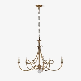 Double Twist Chandelier modern modeling table light