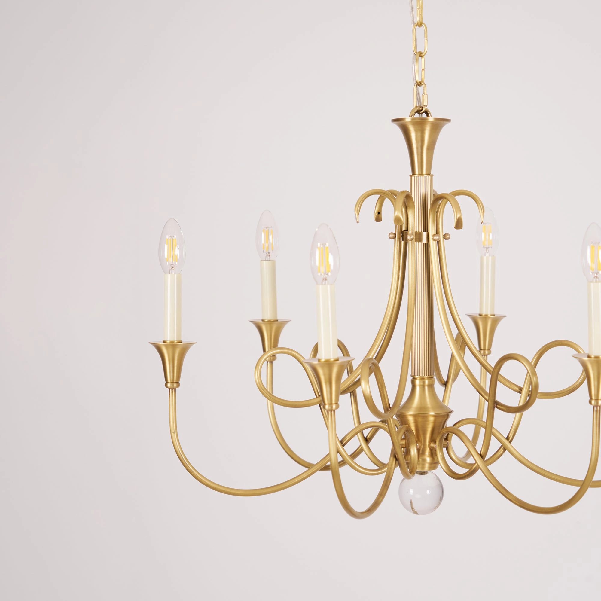 Double Twist Chandelier
