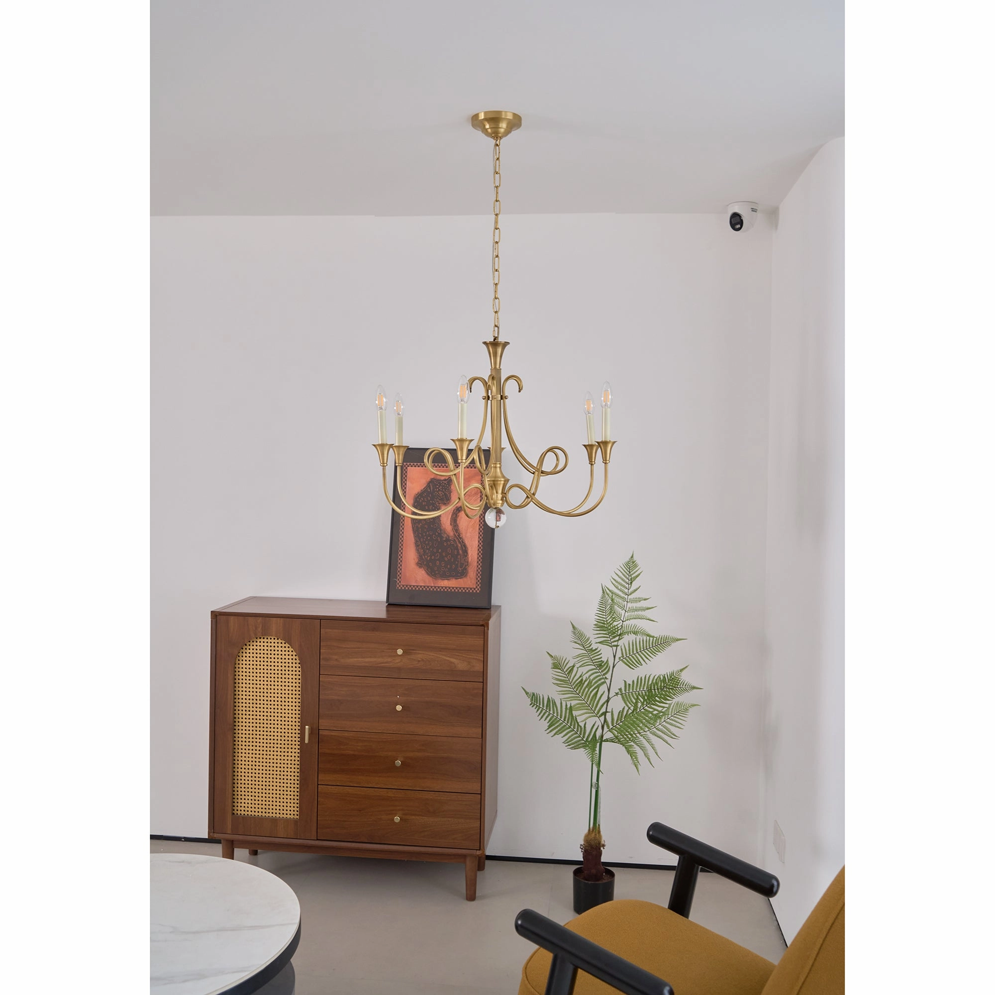 Double Twist Chandelier