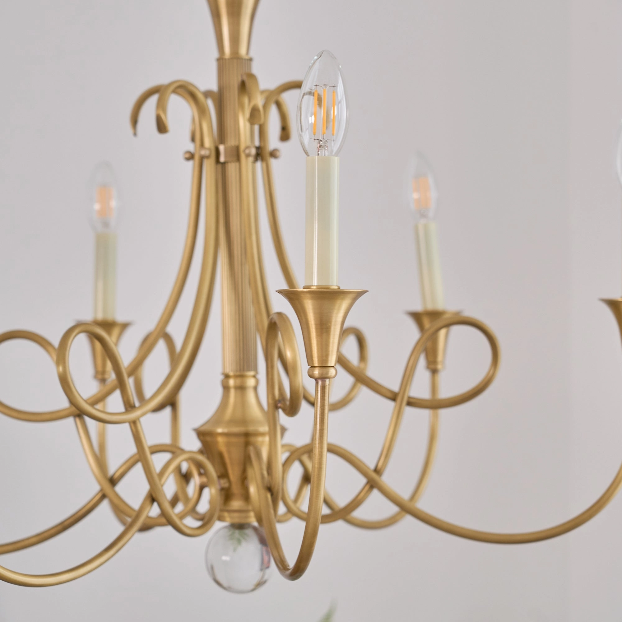 Double Twist Chandelier