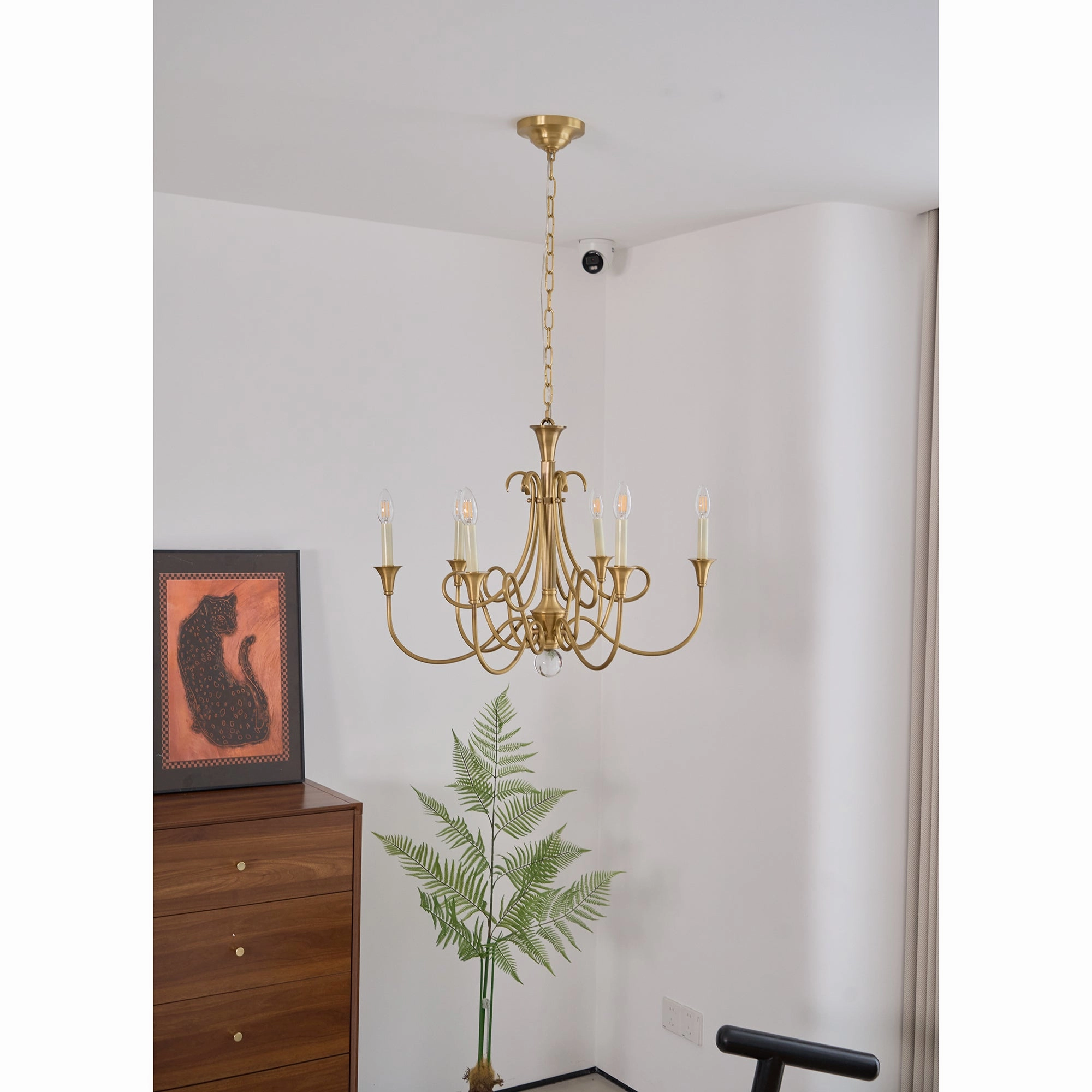 Double Twist Chandelier
