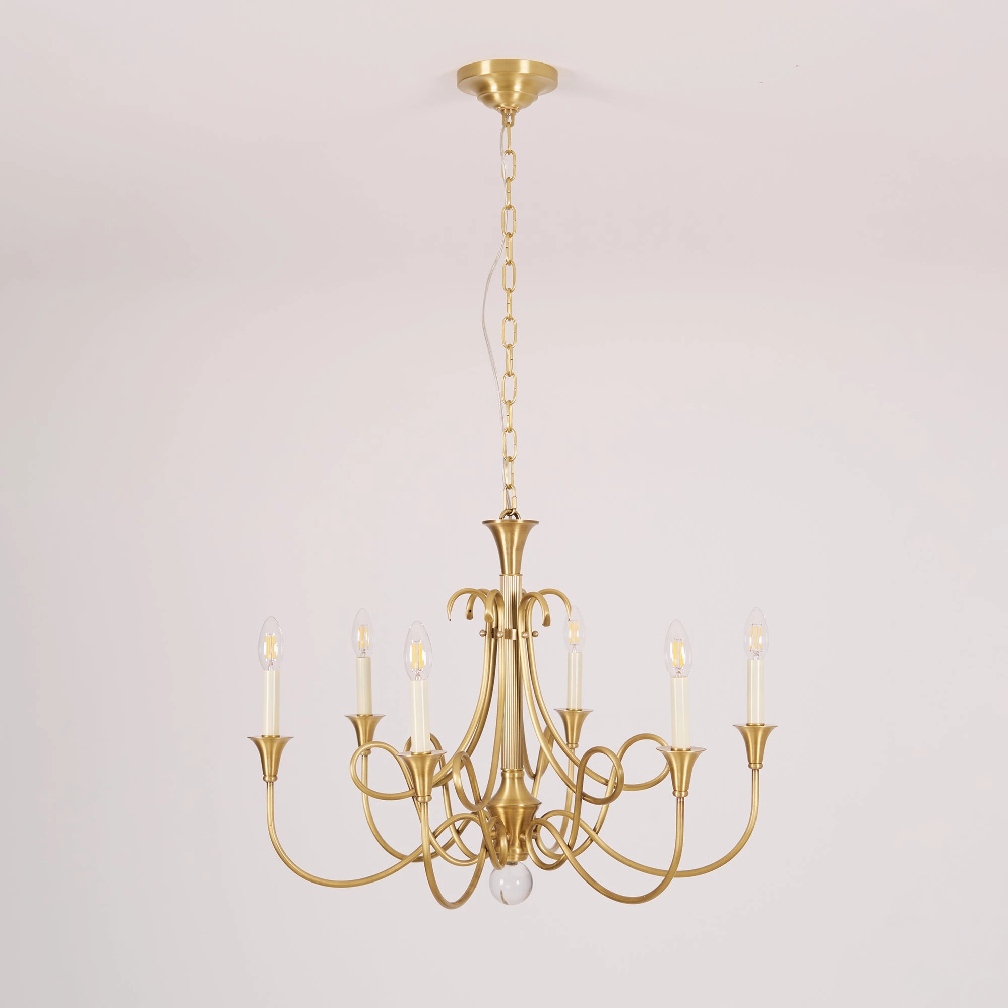 Double Twist Chandelier