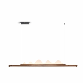 Drift Linear Chandelier flowerpot LED lamp
