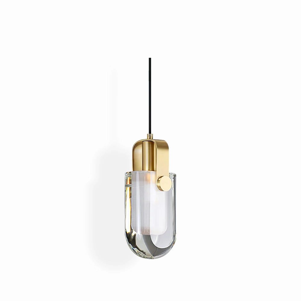 Droplet Crystal Pendant Lamp minimalist ceiling light