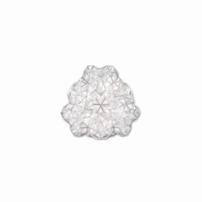 Drusa Loft-/vglampe Hvid ceramic table lamp