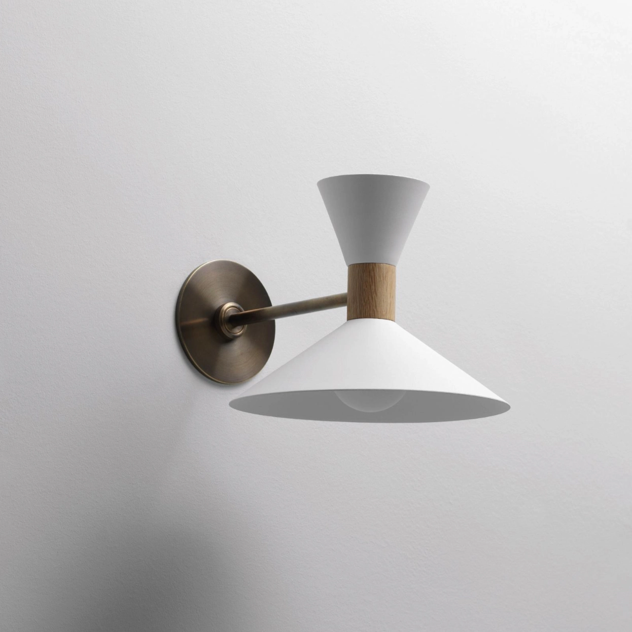 Dual Cone Sconce