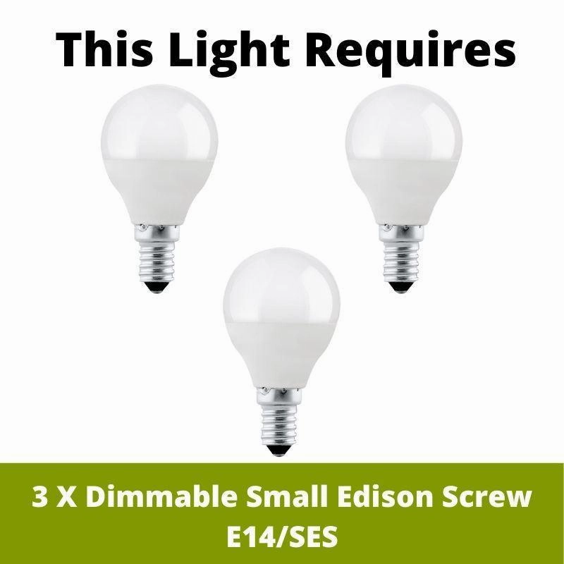 Duo 2 Multi-drop 3 Light Pendant Smokey/Frosted Glass Shades