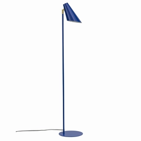 Dyberg Larsen Cale Floor Lamp, Blue garden LED light
