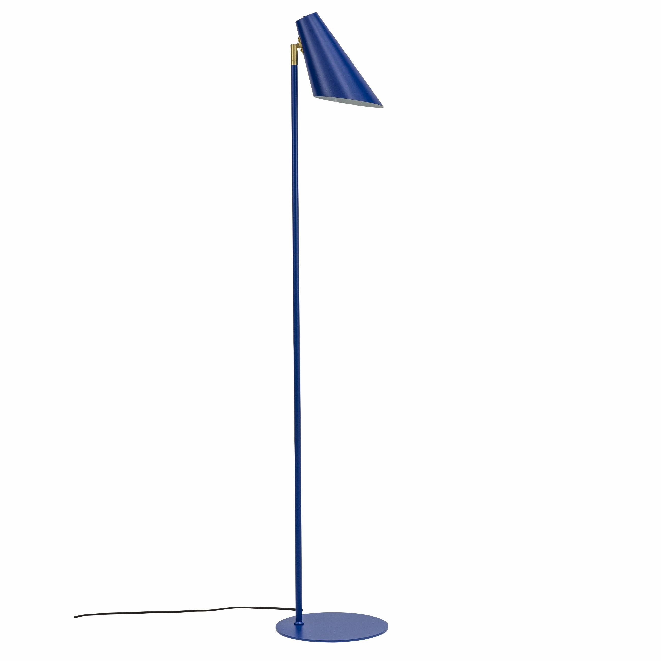 Dyberg Larsen Cale Floor Lamp, Blue garden LED light